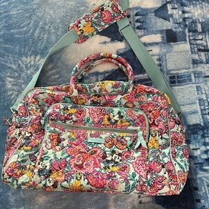 Vera Bradley Disney Mickey's Colorful Garden Weekender